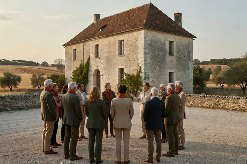 Ruines du château d'Enjaux dans le Lauragais tarnais, ancien centre d'émission de Radio Toulouse