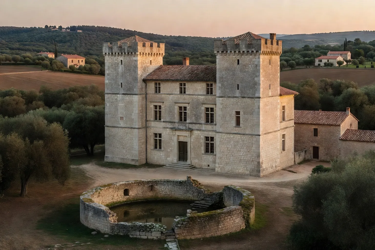 Le château d'Enjaux à Saint-Agnan, ancien centre d'émission de Radio Toulouse